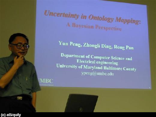 Yun Peng presents at I3CON