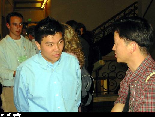 Harry Chen at the 2004 AAAI SPring Symposium.